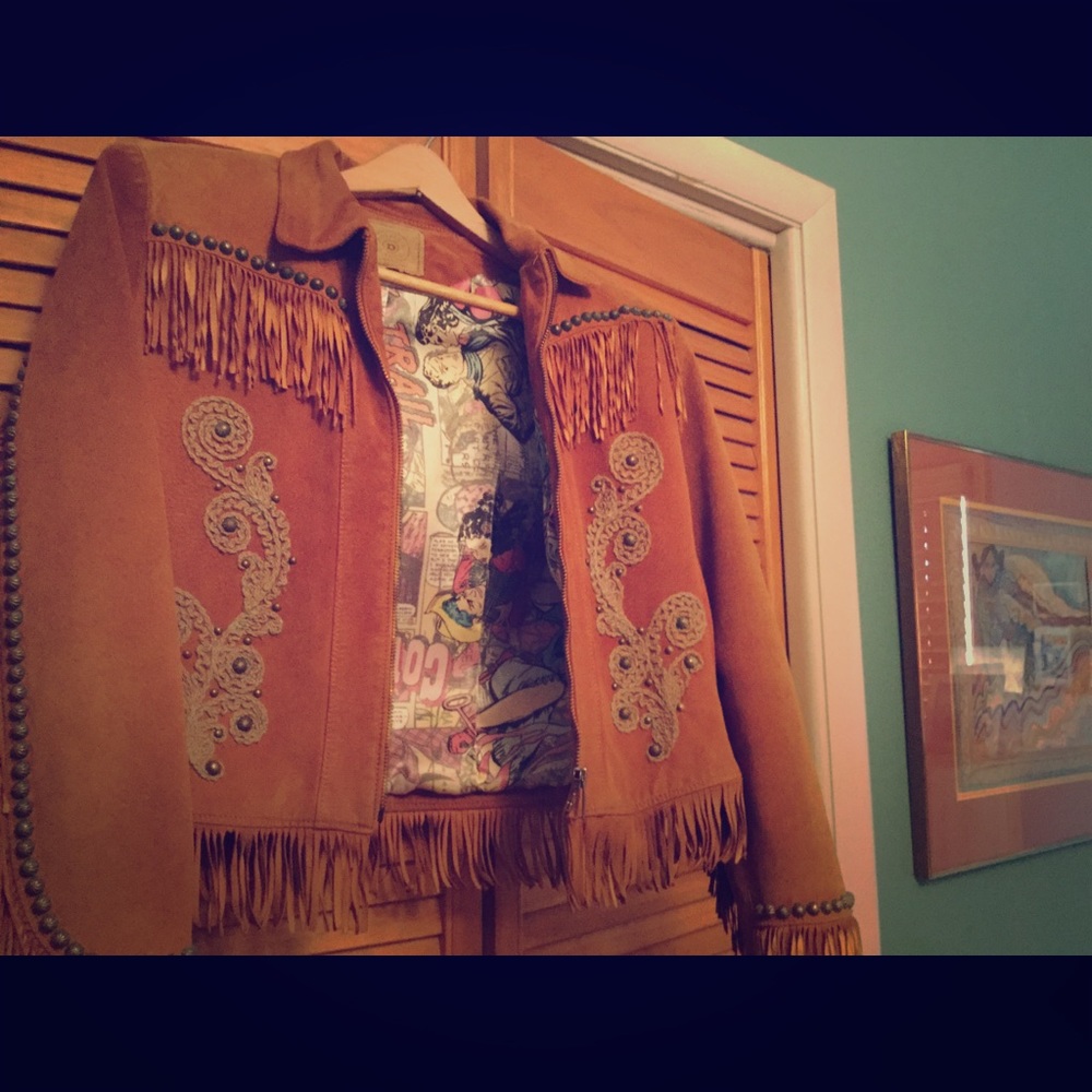 Suede jacket - Double D Ranch